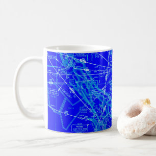 Taza De Café Gráfico de aviación