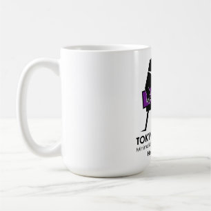 Taza De Café Gráfico de Bajista Urbano Moderno - Tokyo Edge Lab