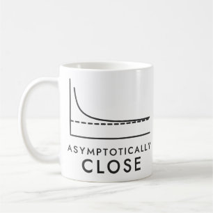 Taza De Café Gráfico de Cálculo Asintóticamente Cercano