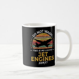 Taza De Café Gráfico de citas de avión divertidas de Jet Engine