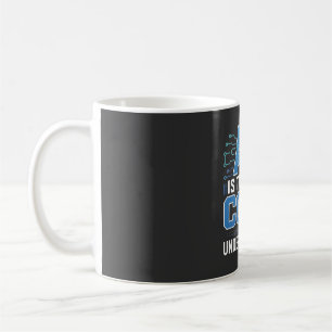 Taza De Café Gráfico de código de IA: diseño de innovación tecn