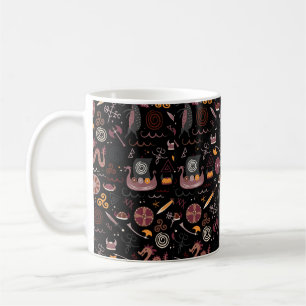 Taza De Café Gráfico de diseño transparente