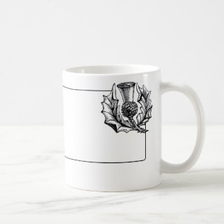 Taza De Café Gráfico de fragmentos escoceses