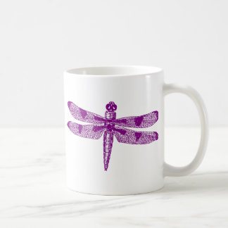 Taza De Café Gráfico de la libélula
