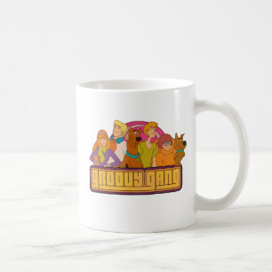Taza De Café Gráfico retro del dibujo animado de la "cuadrilla