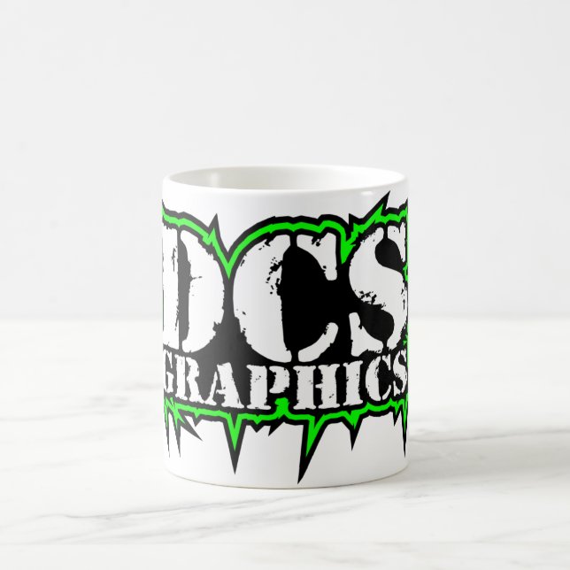 TAZA DE CAFÉ GRÁFICOS DE DCS (Centro)