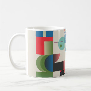 Taza De Café Gráficos de diseño generativo de comp bizarro