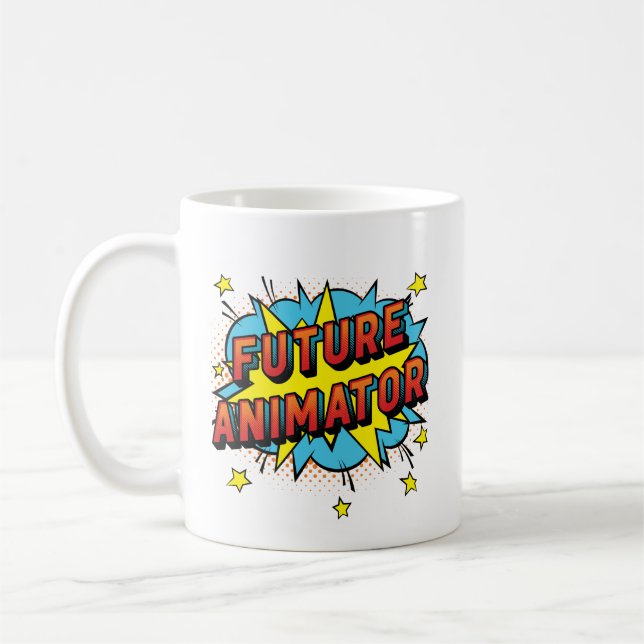 Taza De Café Gráficos de movimiento de animación de futuro (Izquierda)
