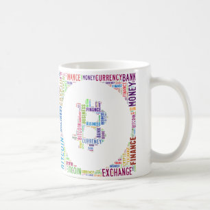 Taza De Café Gráficos del logo de Bitcoin