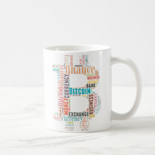 Taza De Café Gráficos del logo de Bitcoin