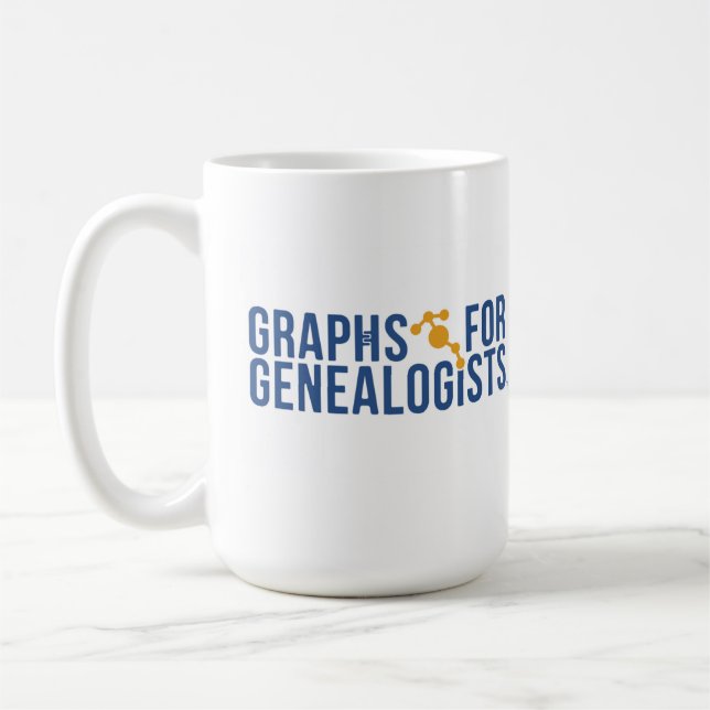 Taza De Café Gráficos para la mug genealógica (Izquierda)