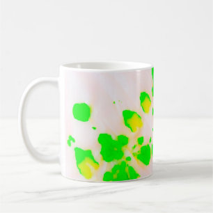 Taza De Café Grafiti sucio de arte. Resumen Decorativo Sunny Ik