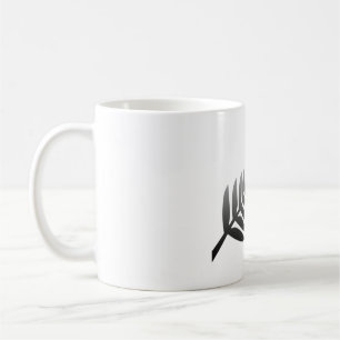 Taza De Café Grafito de hierro forjado T plateado de Rugby de N