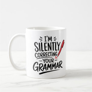Taza De Café Gramática Divertida