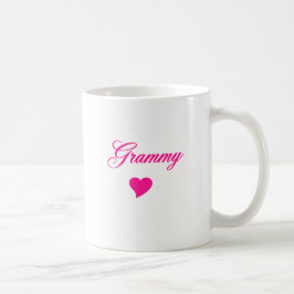 Taza De Café Grammy con corazón