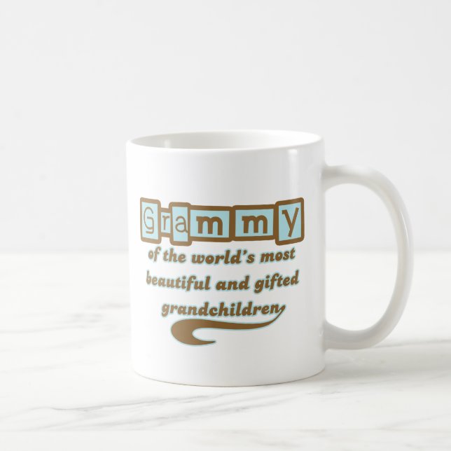 Taza De Café Grammy de nietos dotados (Derecha)