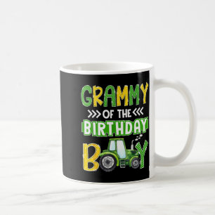 Taza De Café Grammy del niño de cumpleaños tractores camiones g