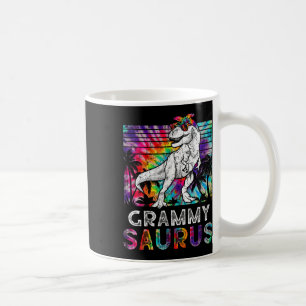 Taza De Café Grammysaurus Dinosaur Grammy Saurus Familia Matchi