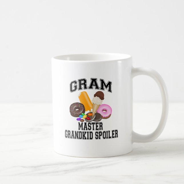 Taza De Café Gramo del alerón del Grandkid (Derecha)