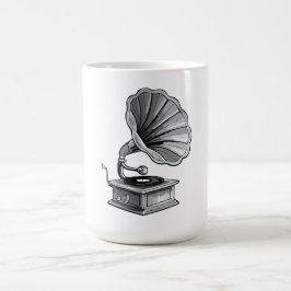 Taza De Café Gramófono
