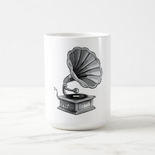 Taza De Café Gramófono