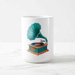 Taza De Café Gramófono