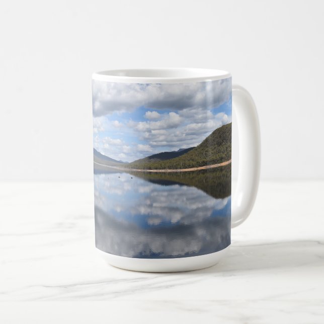 Taza De Café Grampianos Reflejados (Anverso derecho)