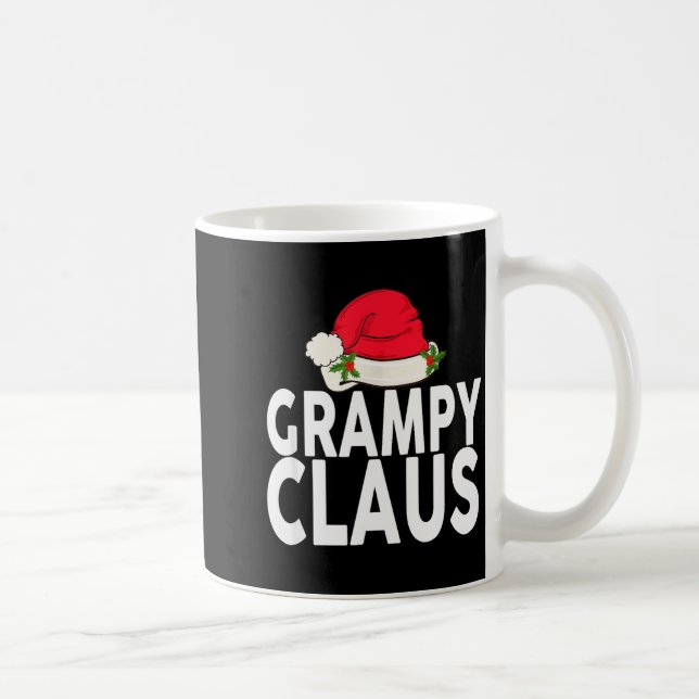 Taza De Café Grampy Claus Christmas Family Group Matching Pajam (Derecha)