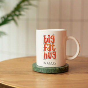 Taza De Café Gran abismo de grasas pensando en ti acuarela