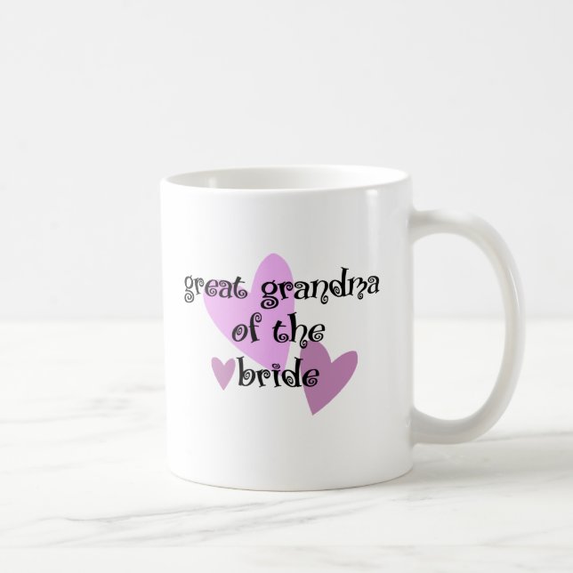 Taza De Café Gran Abuela de la Novia (Derecha)