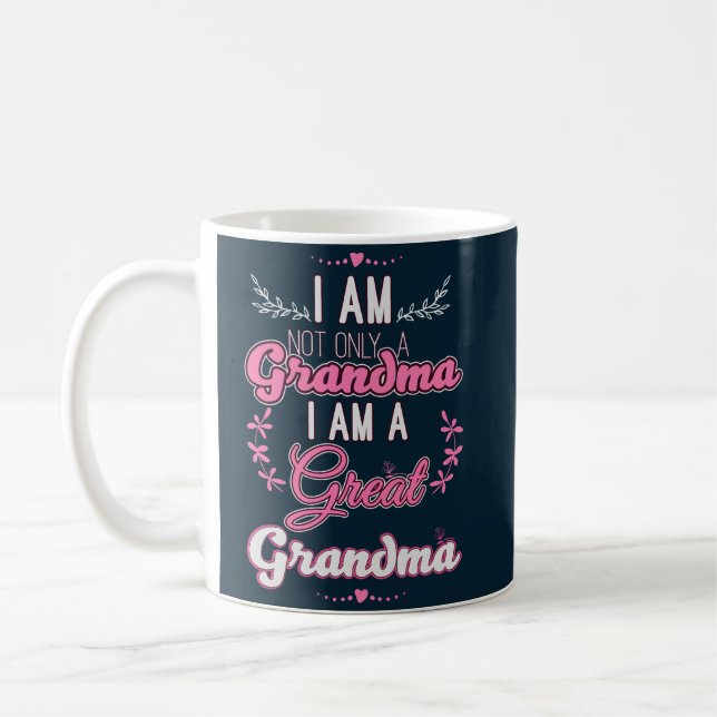 Taza De Café Gran abuela Mug (Izquierda)