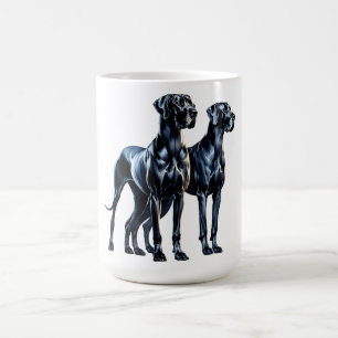 Taza De Café Gran acuarela danesa