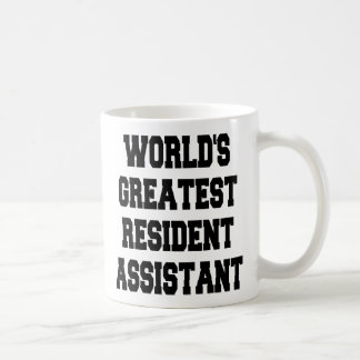 Taza De Café Gran asistente residente del mundo