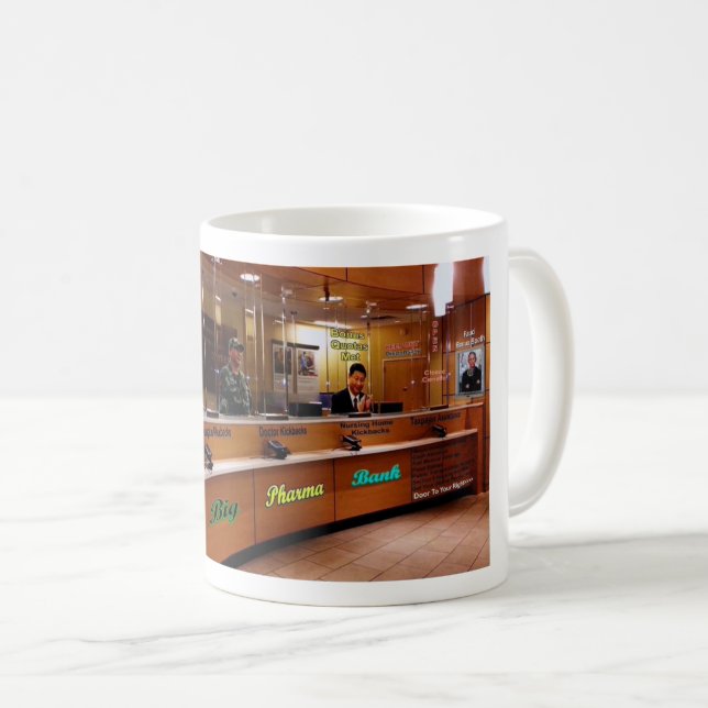 Taza De Café Gran Banco Farmacéutico (Anverso derecho)