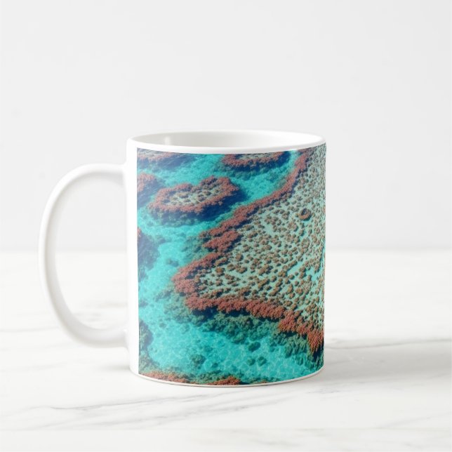 Taza De Café Gran Barrera de Arrecifes Mug (Izquierda)