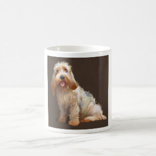Taza De Café Gran Basset Griffon Vendeen - Retrato de perro