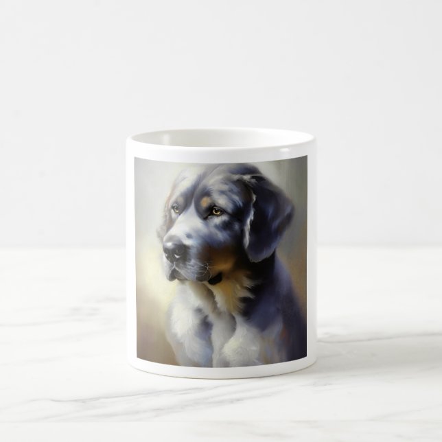 Taza De Café Gran Bleu de Gascogne Dog (Centro)