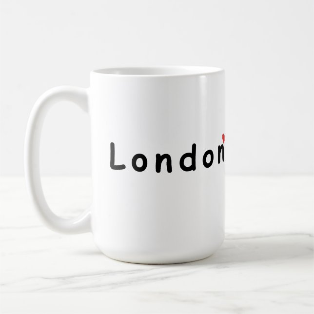 Taza De Café Gran Bretaña de Londres (Izquierda)