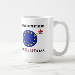 Taza De Café Gran Bretaña Mug Estrella del Brexit Bandera Britá