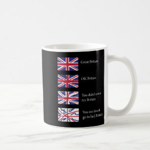 Taza De Café Gran Bretaña - Ok Gran Bretaña Graciosa, Regalo Sa