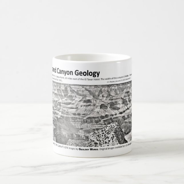 Taza De Café Gran Cañón II - Pioneros de la geología (Centro)