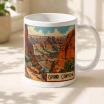 Gran Cañón Vintage Paisaje del Suroeste
