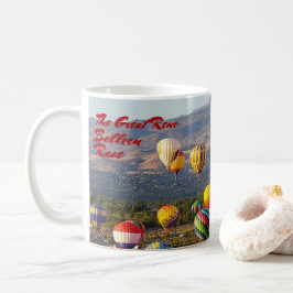 Taza De Café Gran Carrera de Globos Reno 40 años Cof