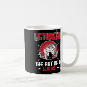Taza De Café Gran conjunto de boxeo Lethwei patada Mma Kickboxi