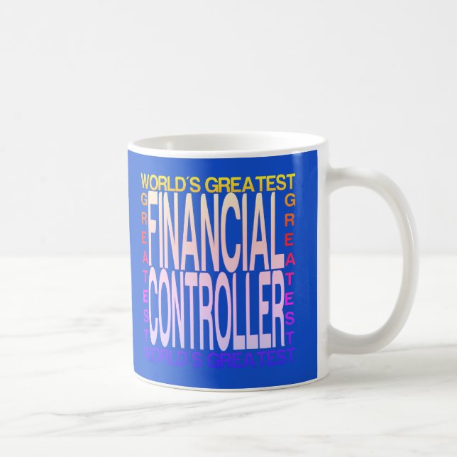 Taza De Café Gran Contralor Financiero del Mundo (Derecha)