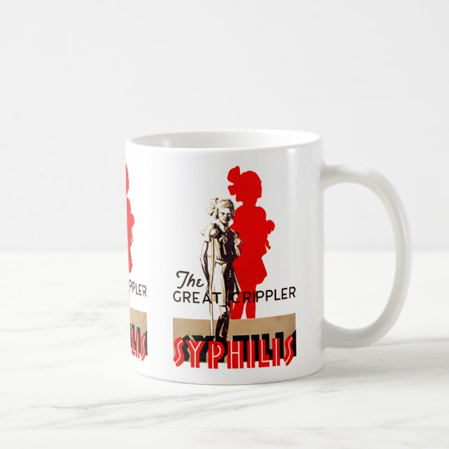 Taza De Café Gran Crippler ~ Syphilis (Derecha)