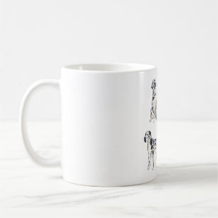 Taza De Café Gran dane Magic
