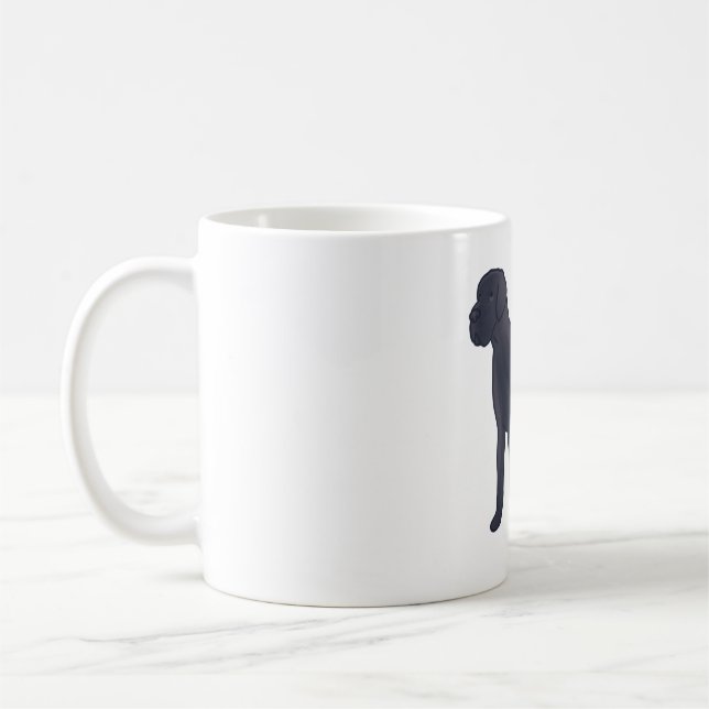 Taza De Café Gran dane Magic (Izquierda)
