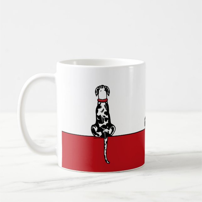 Taza De Café Gran Dane Sit Harle UC (Izquierda)