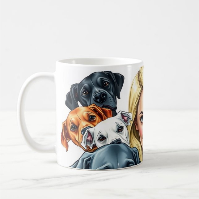 Taza De Café Gran Danés  (Izquierda)